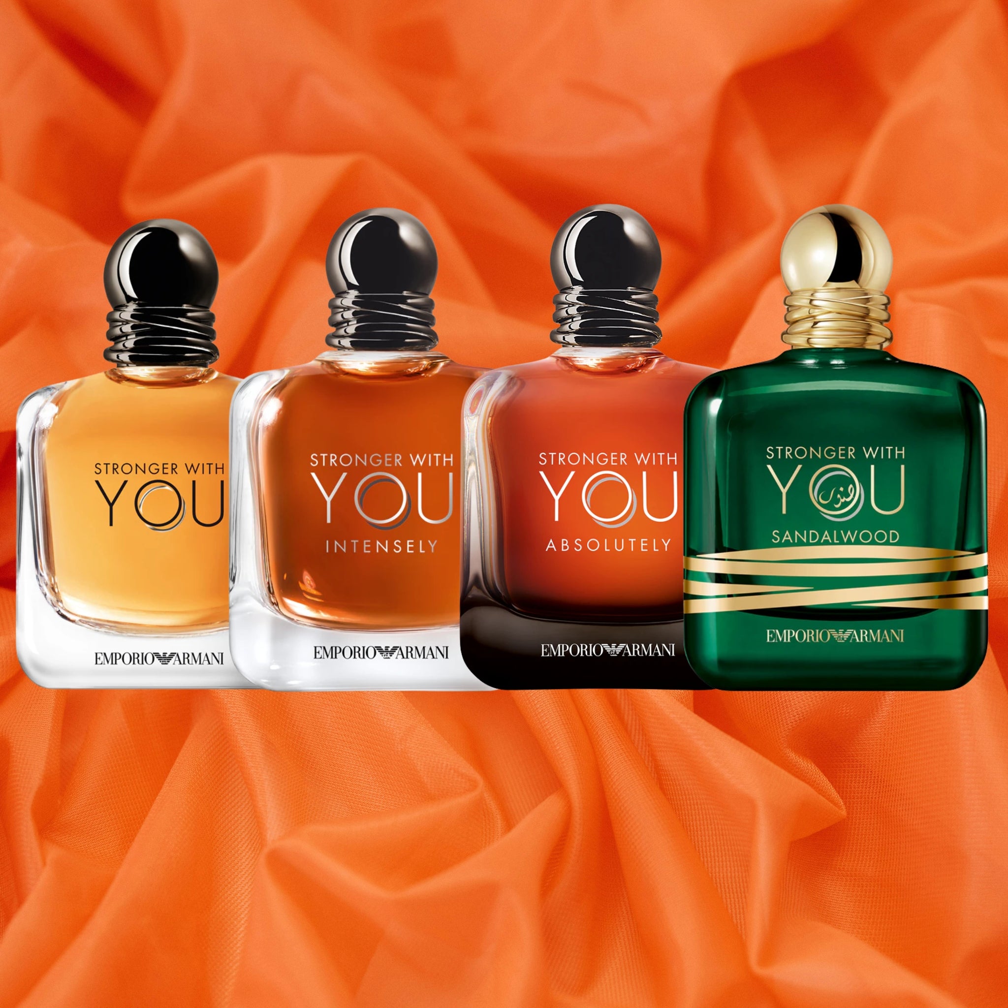 Zestaw Odlewek Perfum Armani Stronger With You Set (4x)